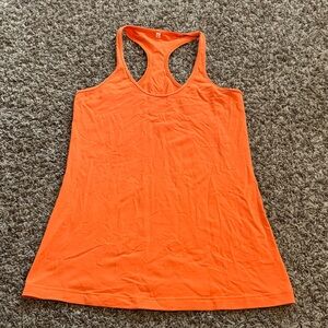 lululemon athletica Vibrant Orange Tank Top